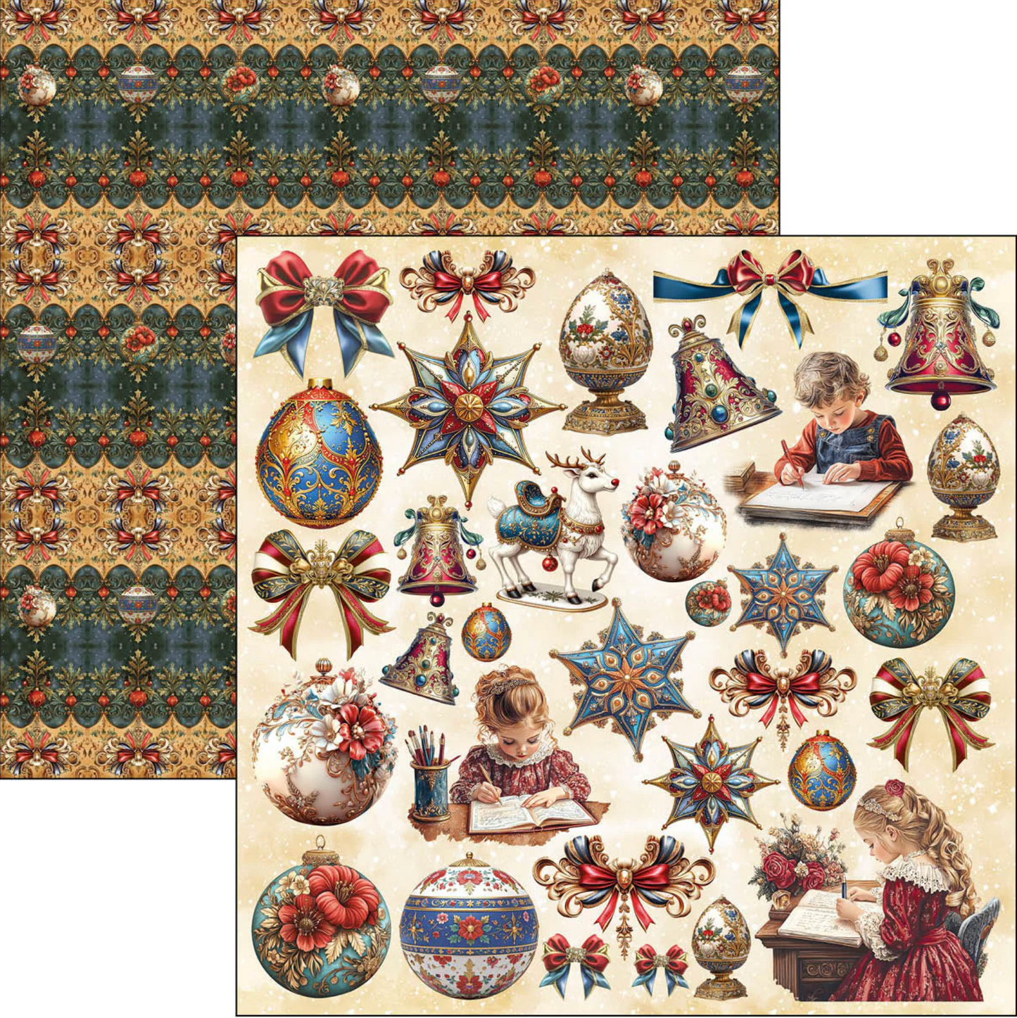 Ciao Bella Toy Shop Paper Pad 12"x12"