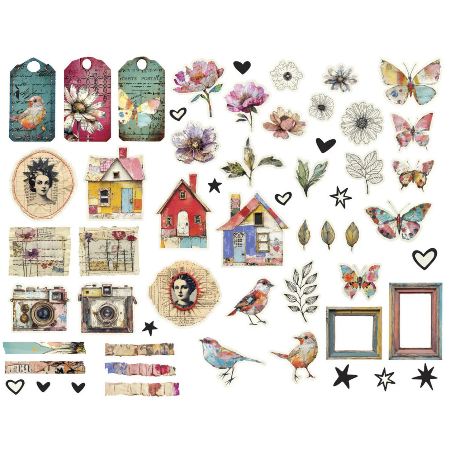 Spellbinders Beautifully Imperfect Collection Bundle