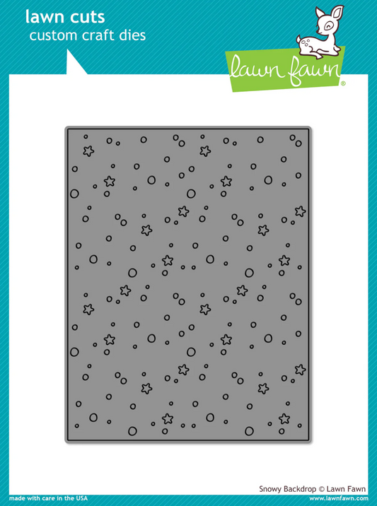 Lawn Fawn Snowy Backdrop