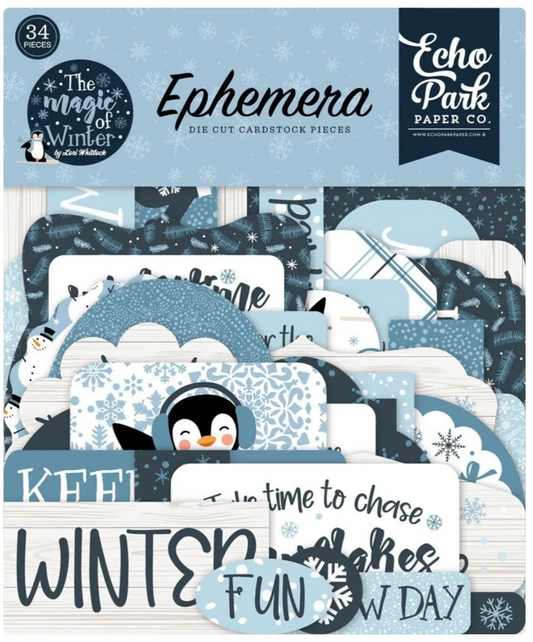 Echo Park The Magic of Winter Ephemera