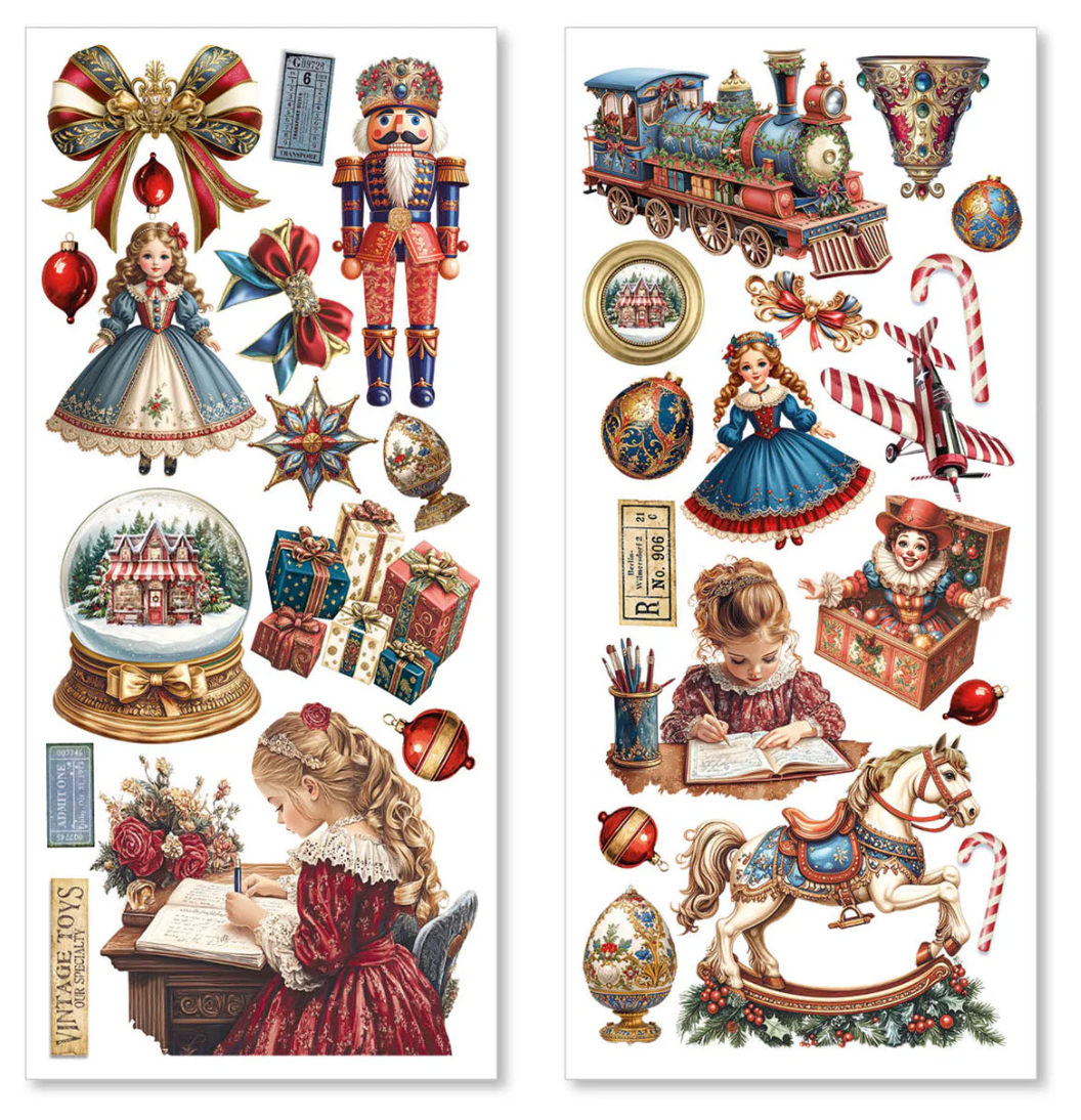 Ciao Bella Toy Shop Transparent Adhesive Sheets 5/Pkg