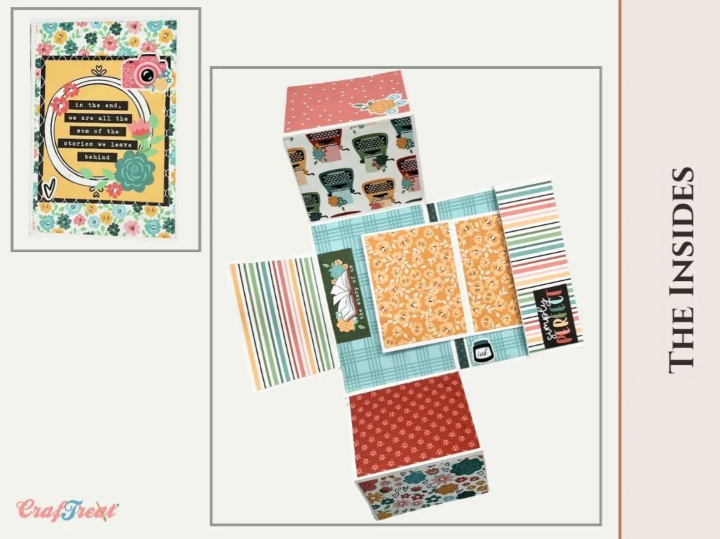 Craftreat Scrapbook Blank Quick Folio - Blissful