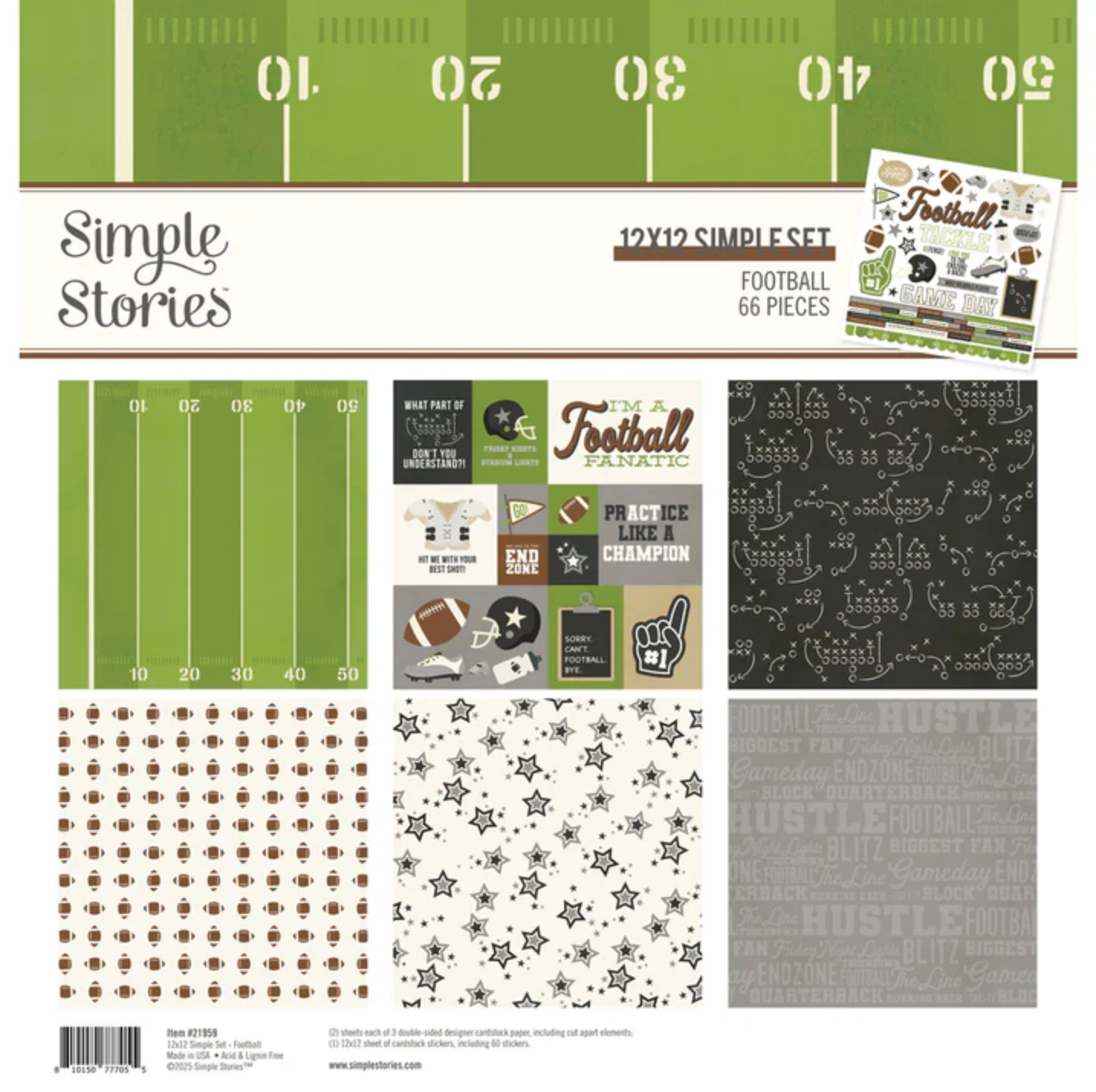 Simple Stories Football Bundle