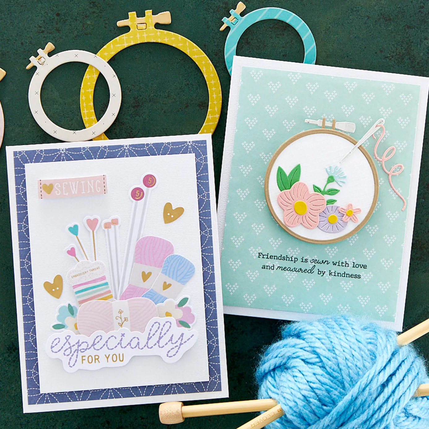 Spellbinders Sew Happy Card Kit