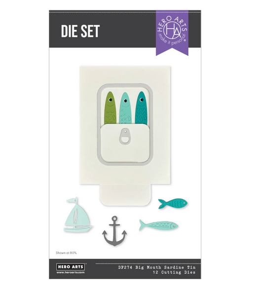 Hero Arts Big Mouth Sardine Die Set