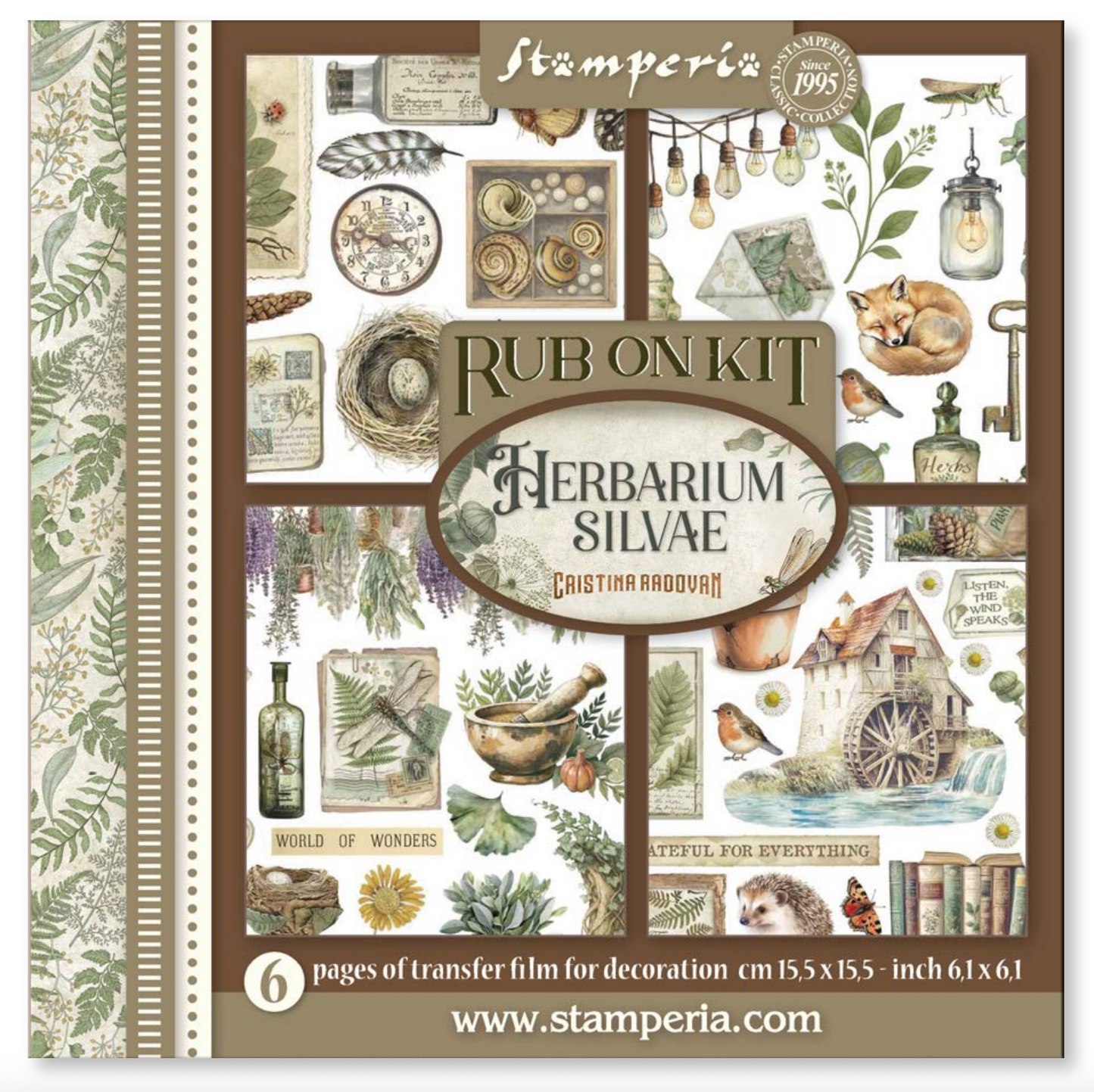 Stamperia Herbarium Silvae Junk Journal Bundle