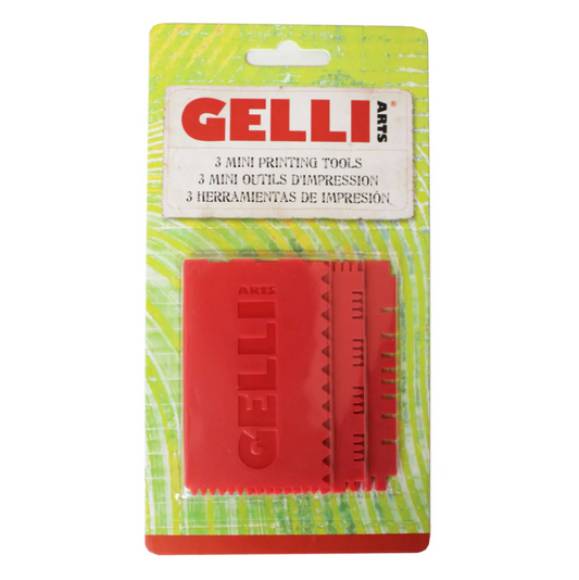 Gelli Arts® Mini Printing Tools - Set of 3