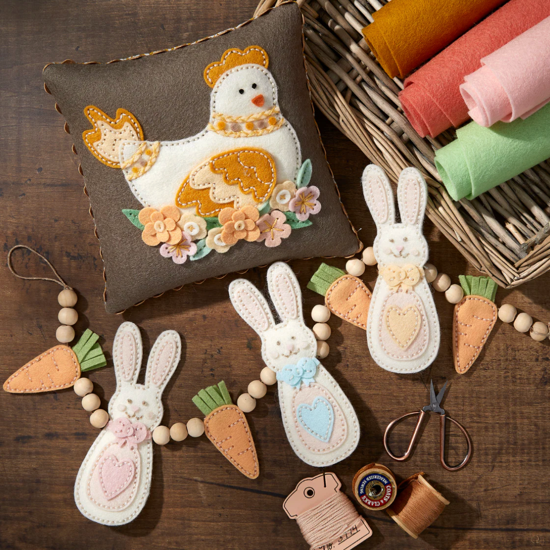 Spellbinders Felt Carrot Companion Etched Dies