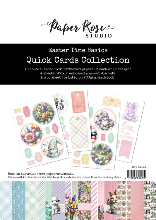 Paper Rose Studio Easter Time Quick Card Bundle