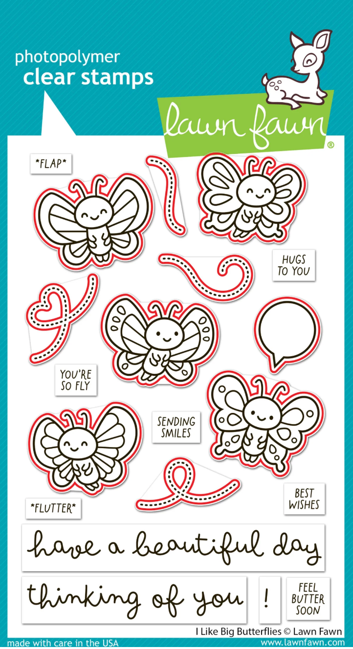 Lawn Fawn I Like Big Butterflies