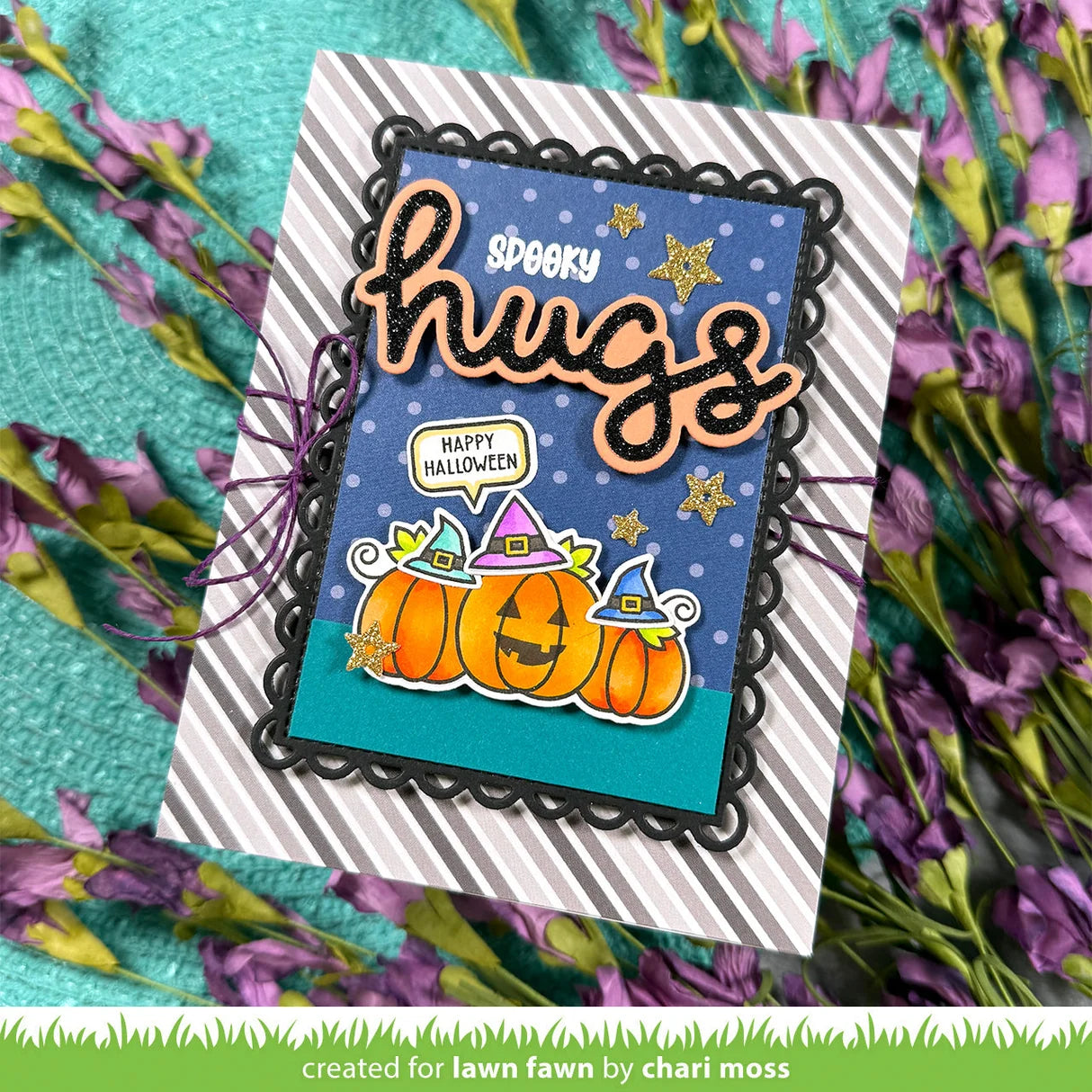 Lawn Fawn Scripty Hugs Bundle