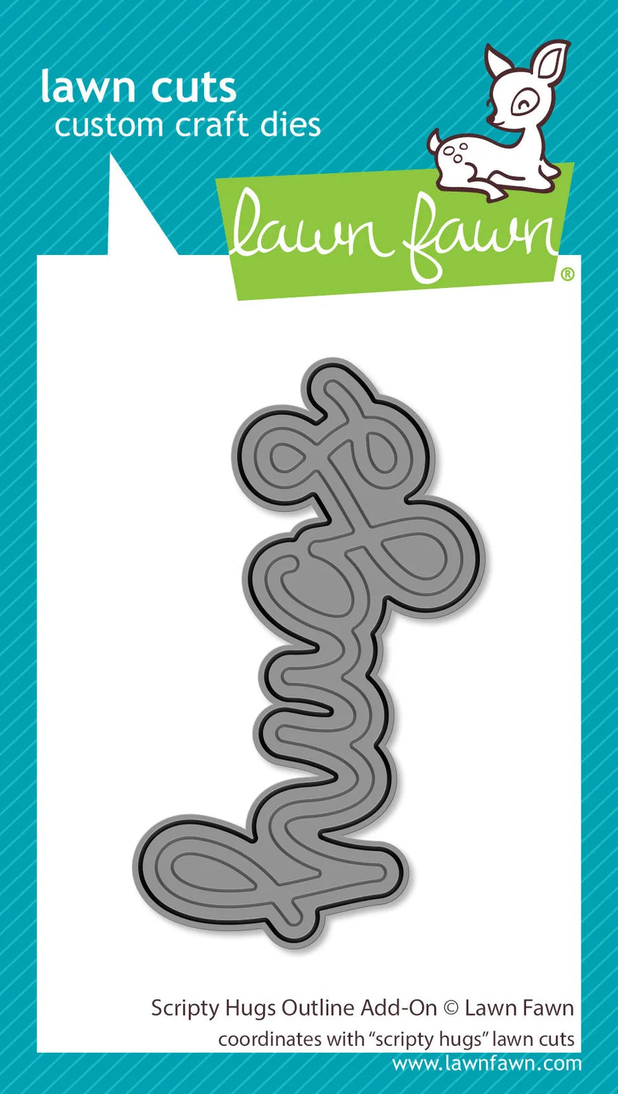Lawn Fawn Scripty Hugs Bundle
