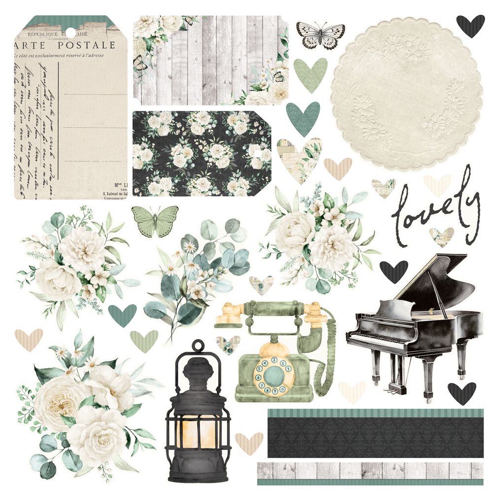 Simple Stories Simple Cards Card Kit - SImple Vintage TImeless Harmony