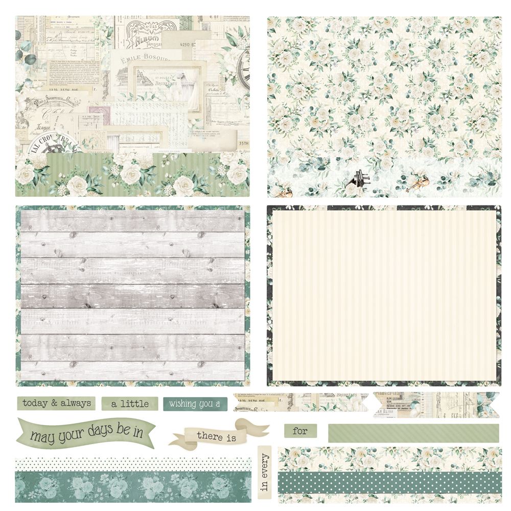 Simple Stories Simple Cards Card Kit - SImple Vintage TImeless Harmony