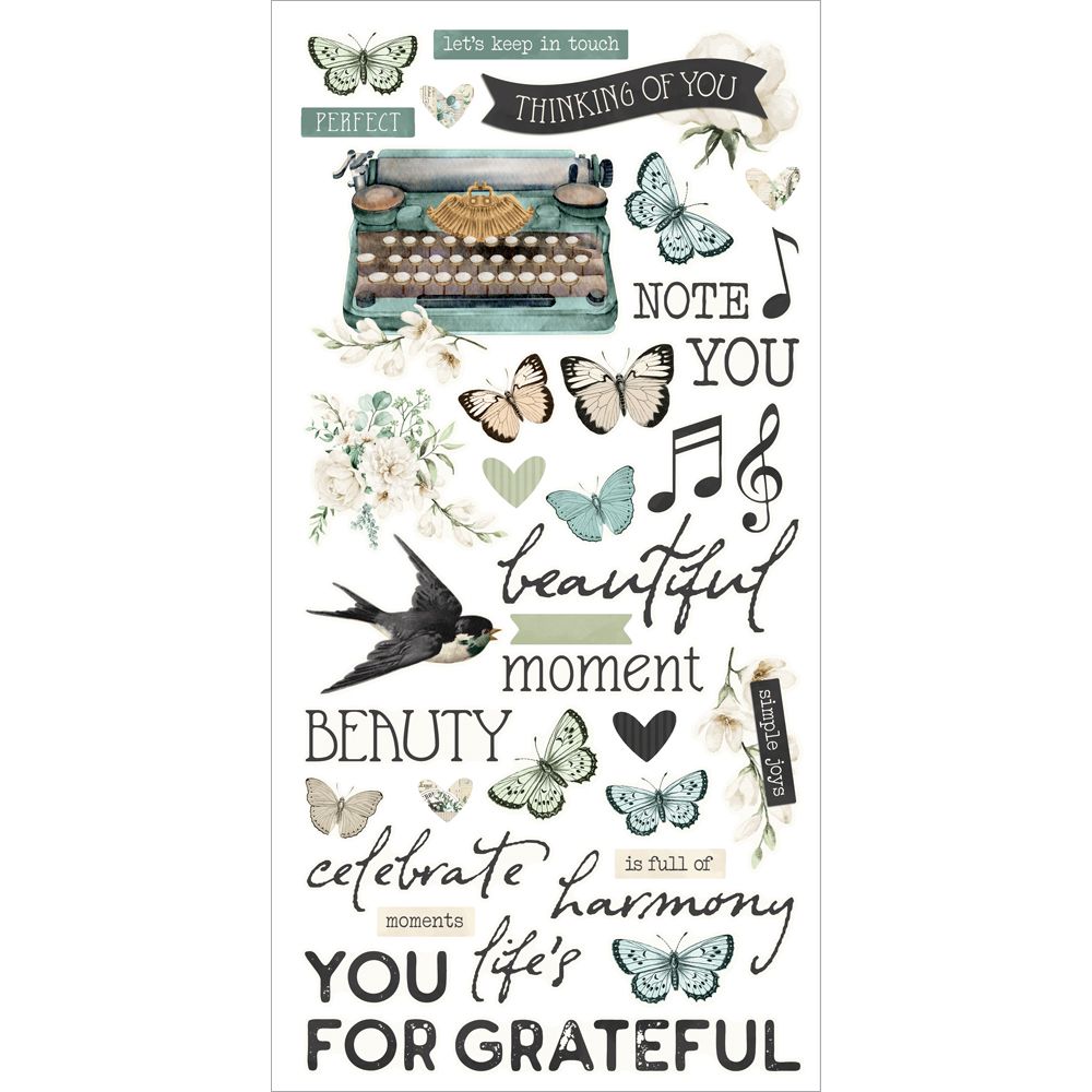 Simple Stories Simple Cards Card Kit - SImple Vintage TImeless Harmony