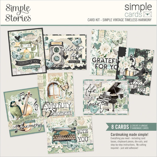 Simple Stories Simple Cards Card Kit - SImple Vintage TImeless Harmony