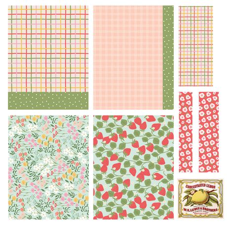 Simple Stoires Simple Cards Card Kit - Pink Lemonade
