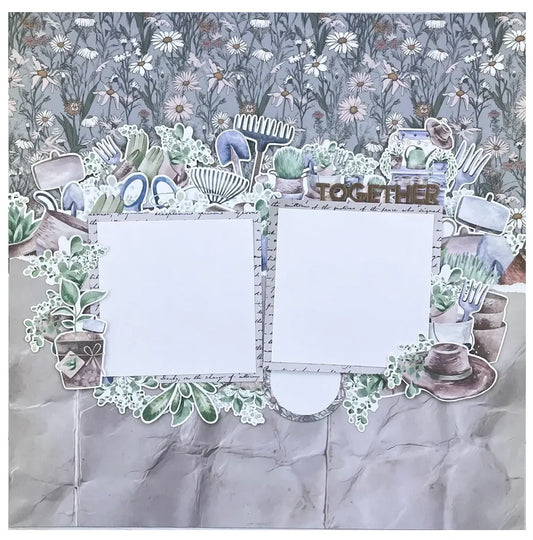 Simply Stated Designs Secret Garden "Together" Layout Kit