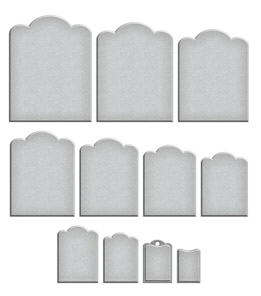 Spellbinders Scalloped Labels Tag Etched Dies - dies only