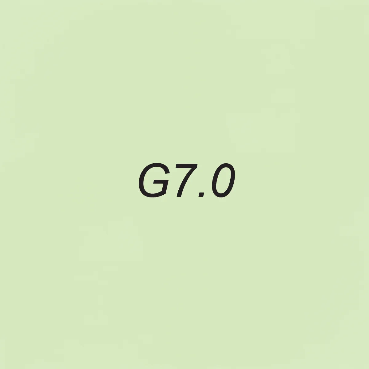 Olo marker color swatch green G7.0