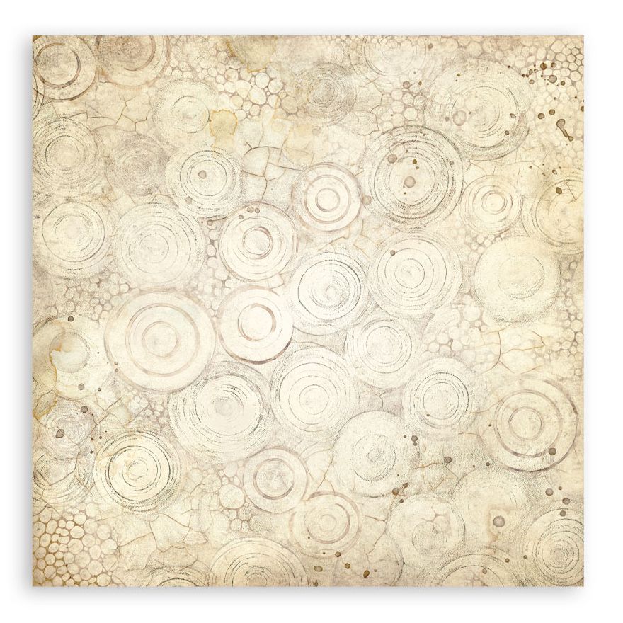 Beige textured background with circular patterns
