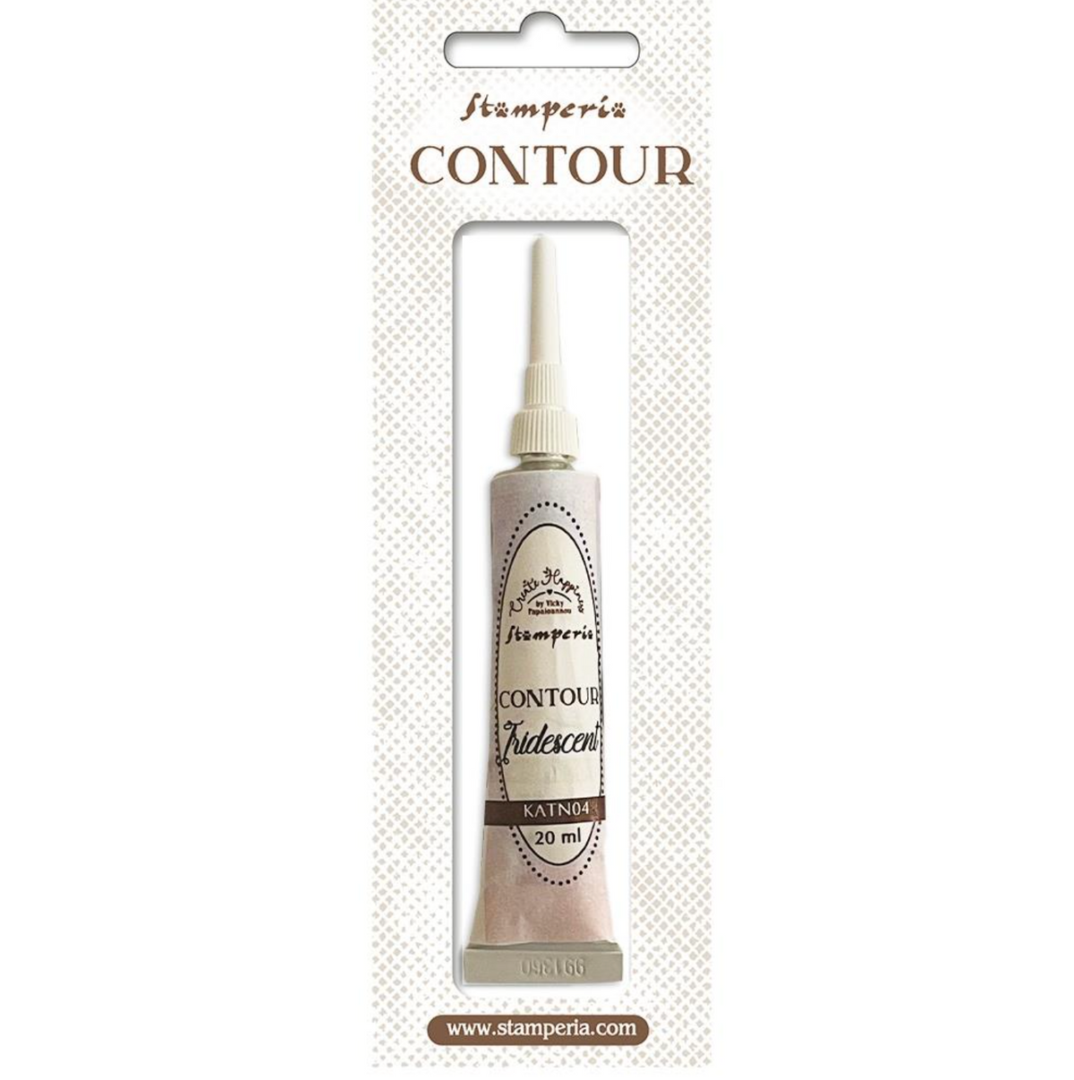Stamperia Contour tube packaging on a white background
