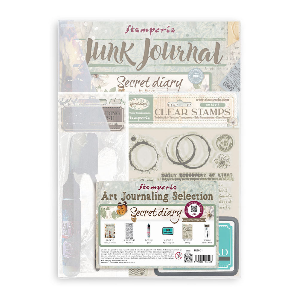 Stamperia Art Secret Diary Journaling Bundle