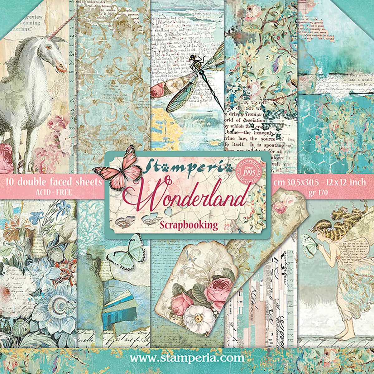 Stamperia Wonderland Collection Bundle