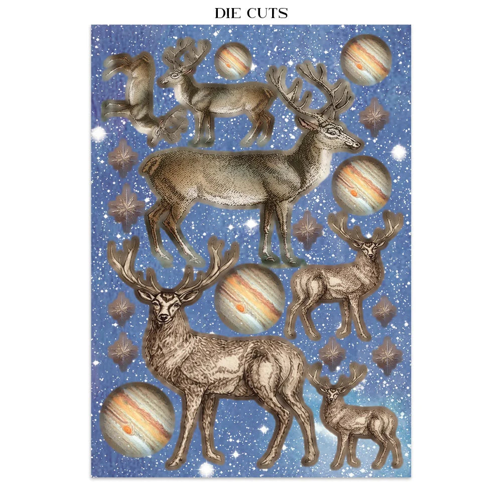Stamperia Cosmos Junk Journal Focus Points