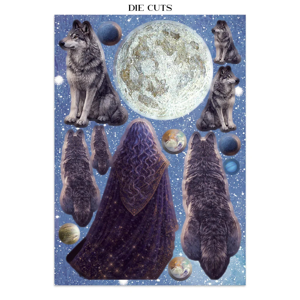 Stamperia Cosmos Junk Journal Focus Points