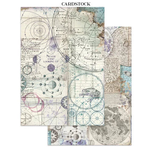 Stamperia Cosmos Junk Journal Focus Points