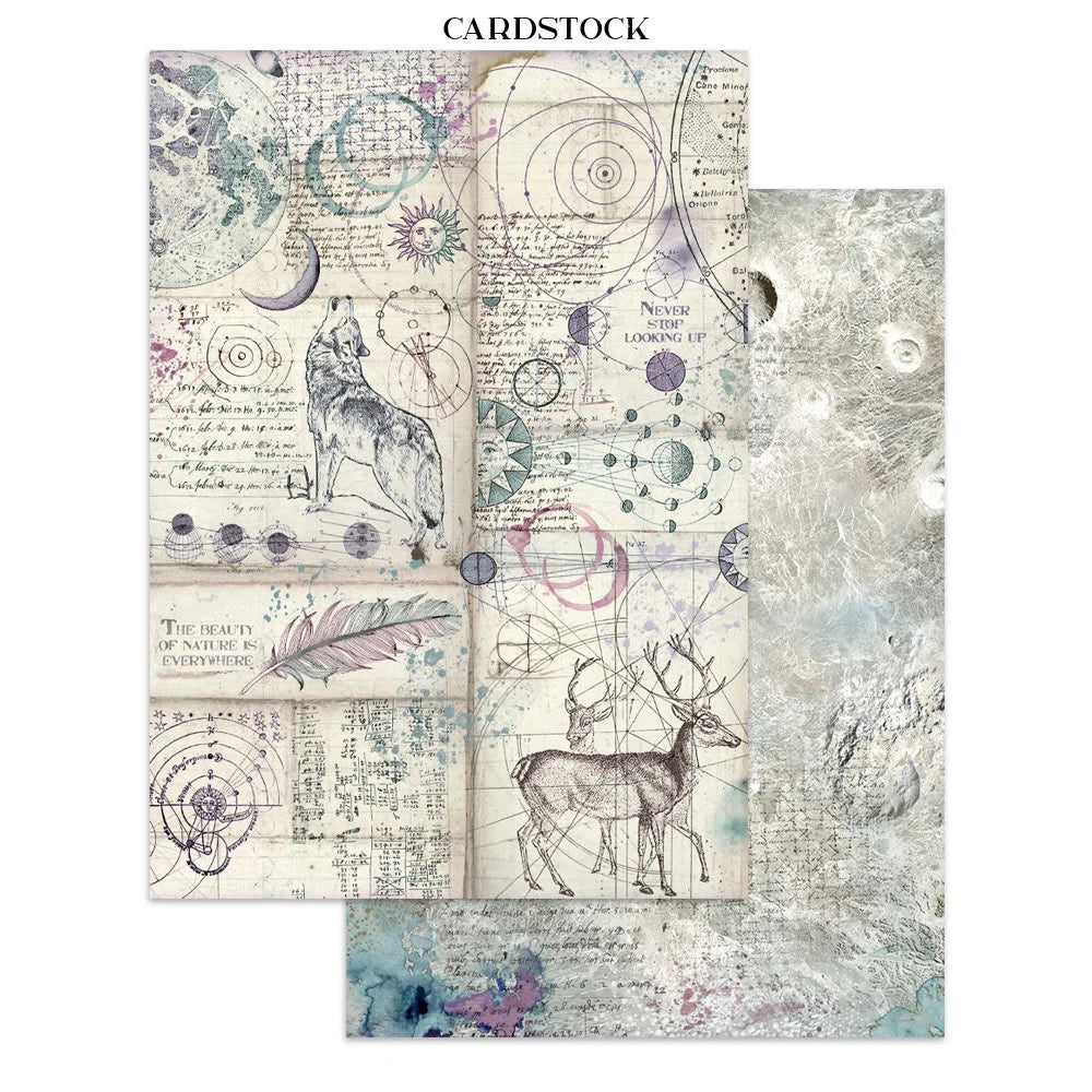 Stamperia Cosmos Junk Journal Focus Points