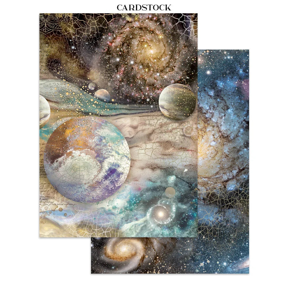 Stamperia Cosmos Junk Journal Focus Points
