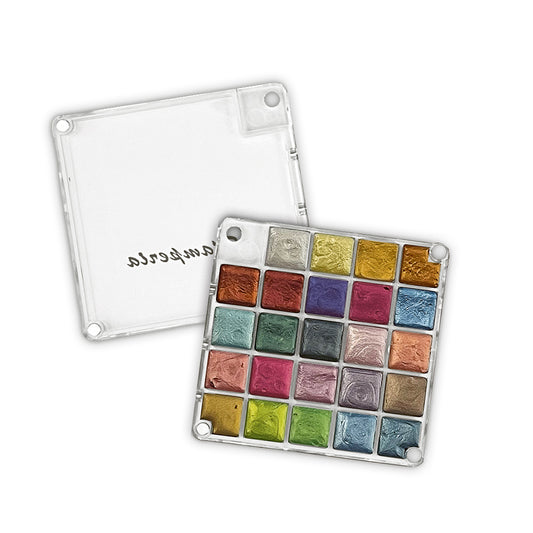 Stamperia Metallic Water Colours Paint Set