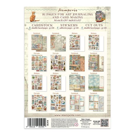 Stamperia Junk Journal - Art of Traveling