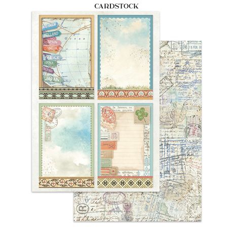 Stamperia Junk Journal - Art of Traveling