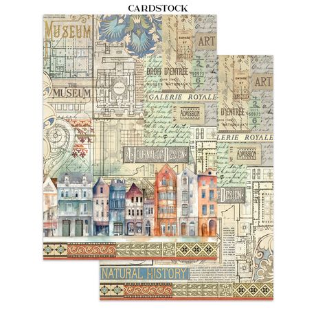 Stamperia Junk Journal - Art of Traveling
