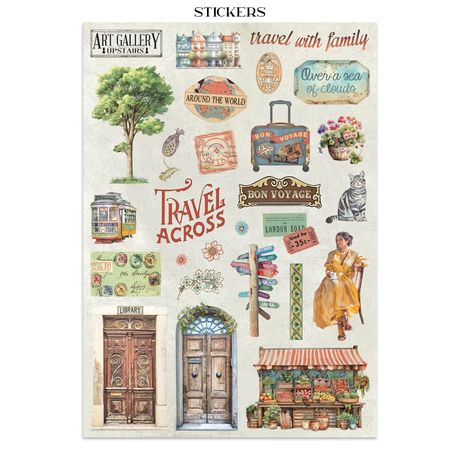 Stamperia Junk Journal - Art of Traveling