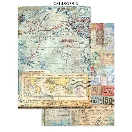 Stamperia Junk Journal - Art of Traveling