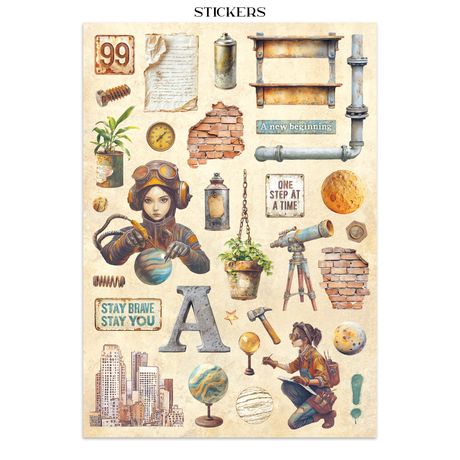Stamperia Junk Journal - A New Beginning