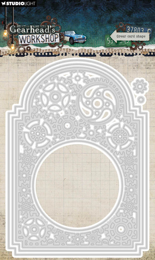 Decorative white frame with intricate patterns on a textured background