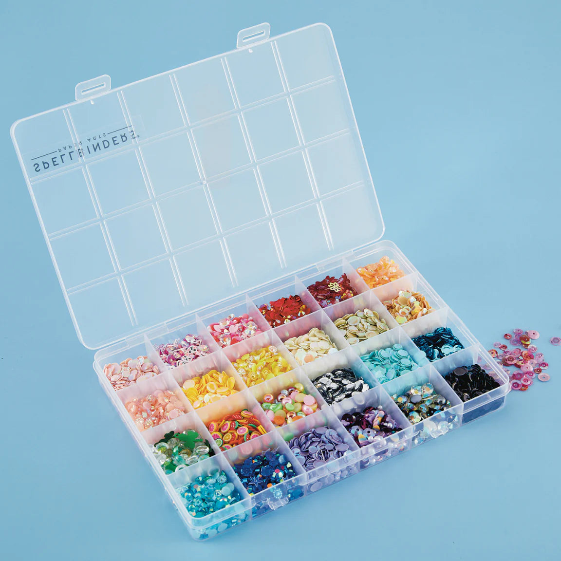 Spellbinders Locking Compartment Storage Box