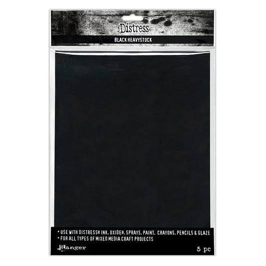 Packaging of Black Heavystock paper with Ranger brand on a white background