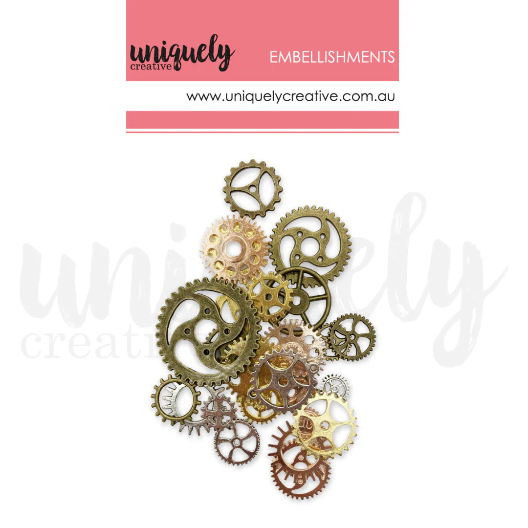 Uniquely Creaitve Mixed Metal Cogs