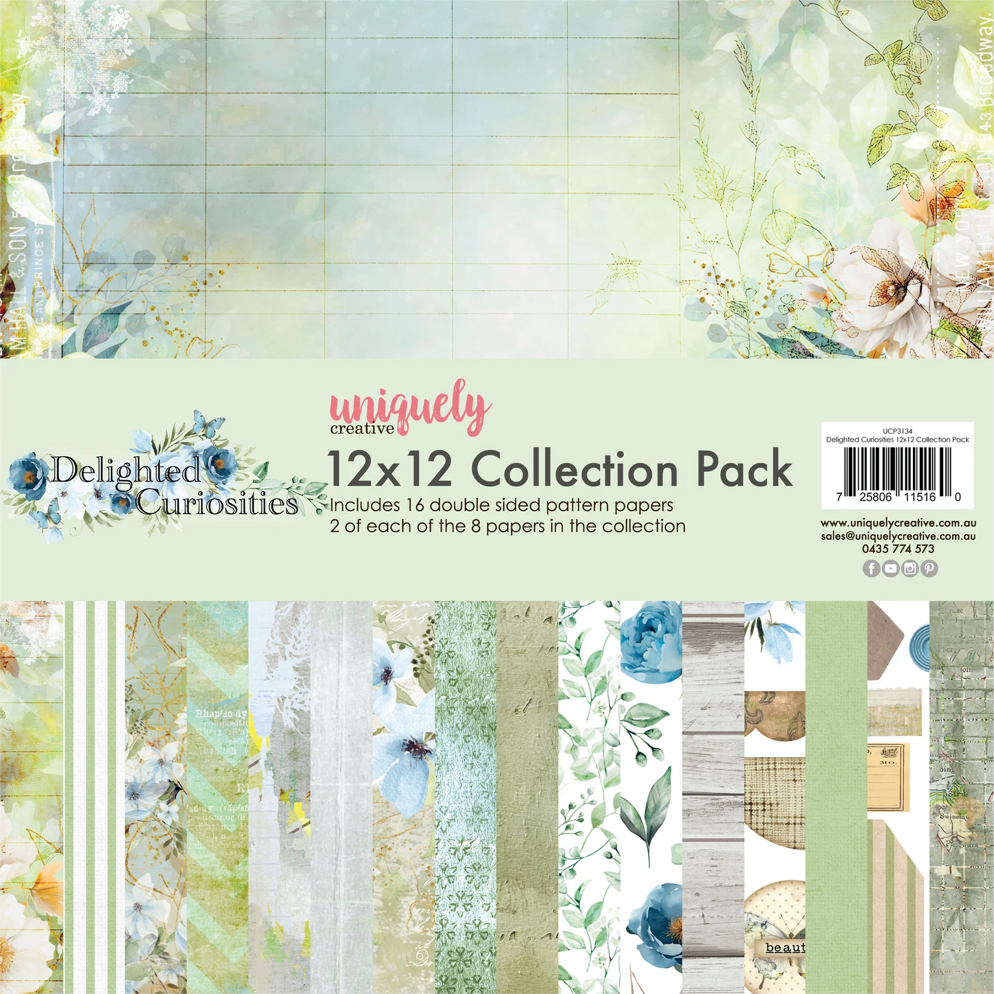 Uniquely Creative Delighted Curiosities 12 x 12 Collection Pack