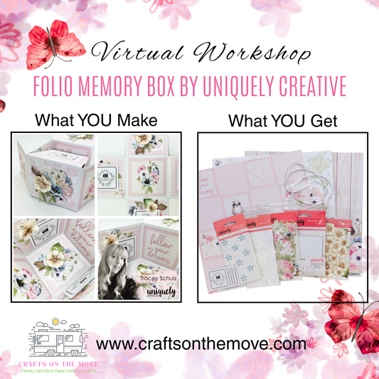 Uniquely Creative Memory Box Folio DIY Kit