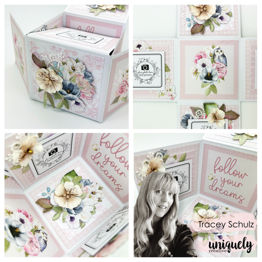 Virtual Folio Memory Box Workshop with Uniquely Creative products
