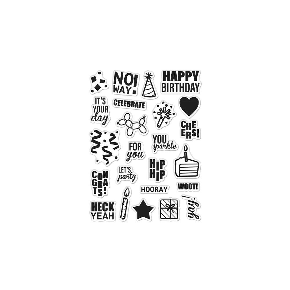 Hero Arts Your Day Messages Clear Stamp Set