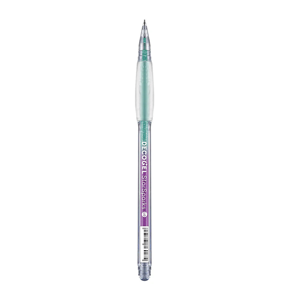 Decogel glitter Pen with a visible brand name on a white background